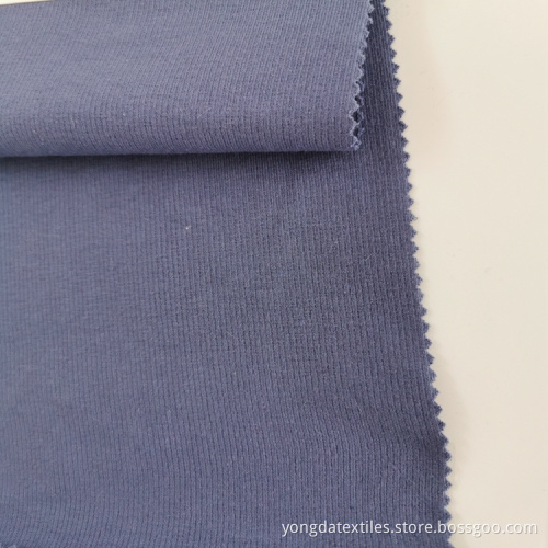 Cotton Spandex Rib Fabric